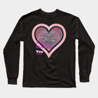 Valentine for programmers Long Sleeve T-Shirt